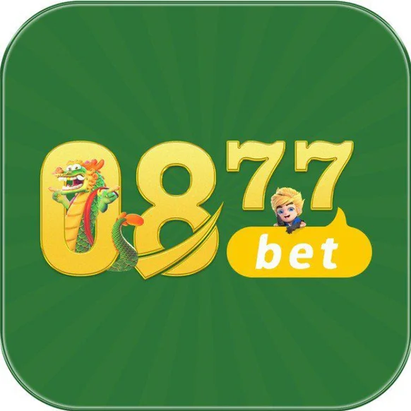 logotipo da plataforma 0877BET onde você poderá se cadastrar gratuitamente